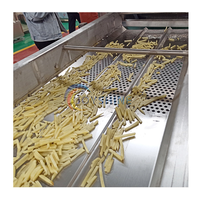 Full Line French Fries Making and Packing Machine with 200/500/1000/2000kg/h Capacity