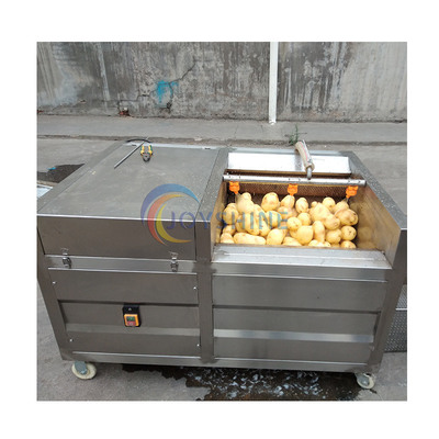 1.5kw Carrot Peeler Machine for Automatic Washing and Peeling of Root Vegetables