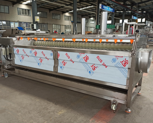 Joyshine Brush Roller Ginger Sweet Potato Peeling and Cleaning Machine 1200kg per Hour